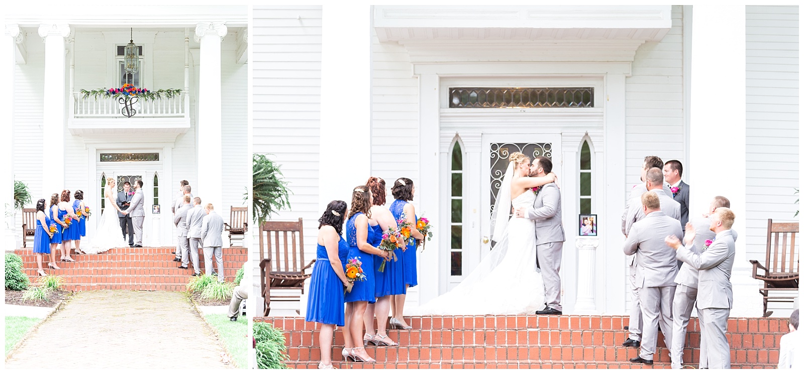 Courtney Matt A Colorful Summer Wedding at Twin Oaks